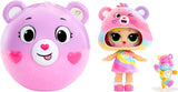 LOL niespodzianka! Loves Care Bears Tots – zawiera 1 lalkę z ubrankiem i akcesoriami, pluszową piłkę, ukryte opakowanie, 6 lalek kolekcjonerskich