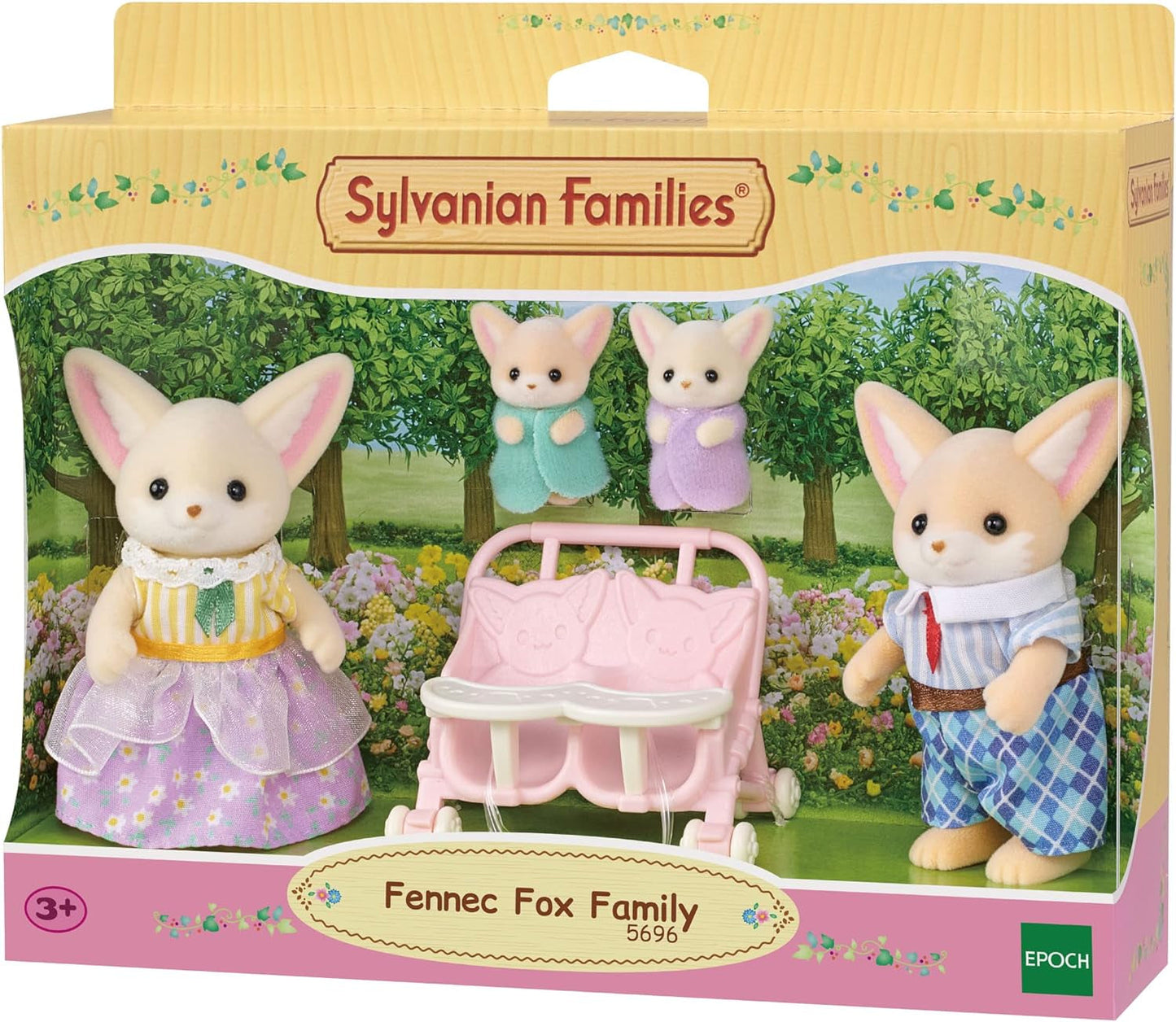 Sylvanian Families L5696 Rodzina lisów pustynnych