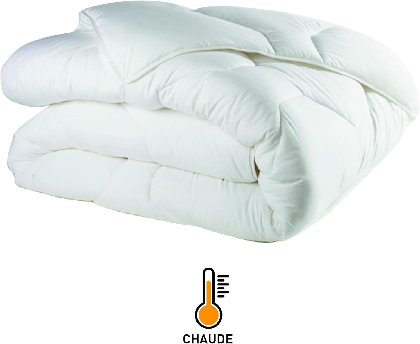Blanrève Cthalvd011420 Poszwa na kołdrę Hollofil Allerban ciepła bawełna biała 140 x 200 cm Kołdry i kołdry Naty Shop