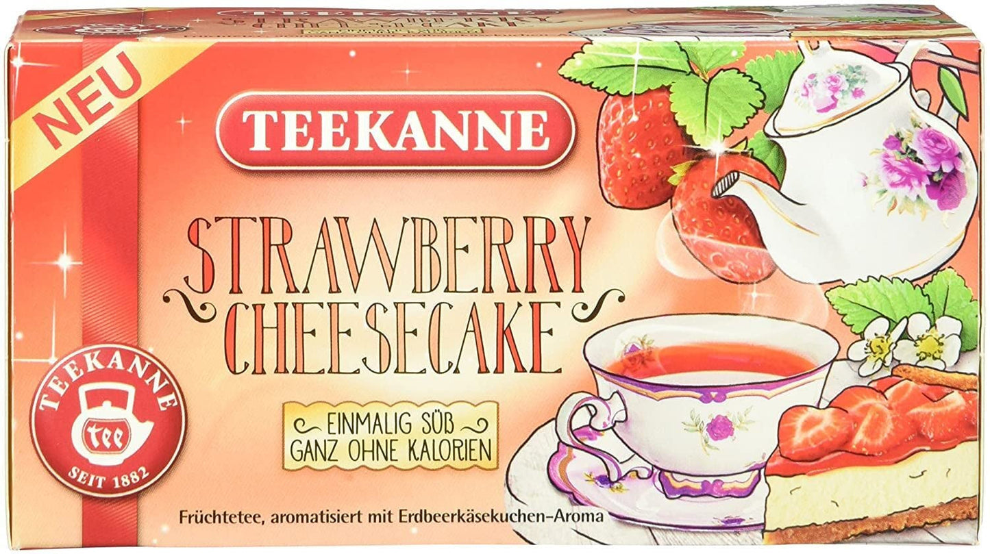 Teekanne Sweeteas Sernik Truskawkowy Sernik Truskawkowy 12 Pak (12 x 18 torebek)