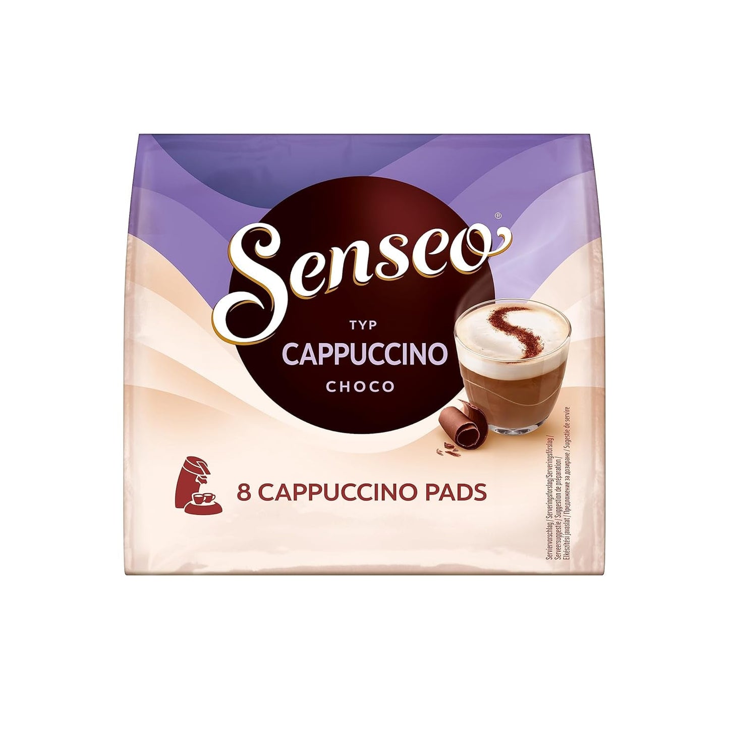 Senseo Pads Cappuccino Choco, 5 x 8 Getränke, 40 kapsułek Kaffeepad