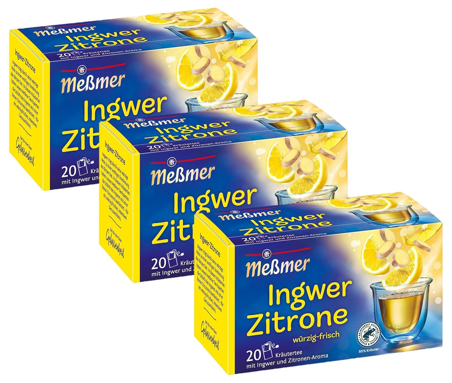 Jagody Meßmera | 20 torebek herbaty | wegańskie | Bezglutenowe | Bez laktozy (opakowanie 4 szt.)