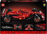 LEGO Technic Ferrari SF-24 F1 Race Car - Model samochodu dla dorosłych - Zestaw kolekcjonerski Formuły 1 - silnik V6, skrzynia biegów, układ kierowniczy i DRS w skali 1:8 - Prezent dla fanów sportów motorowych i samochodów wyścigowych 42207 Zestawy do budowania Beuche den LEGO-Store