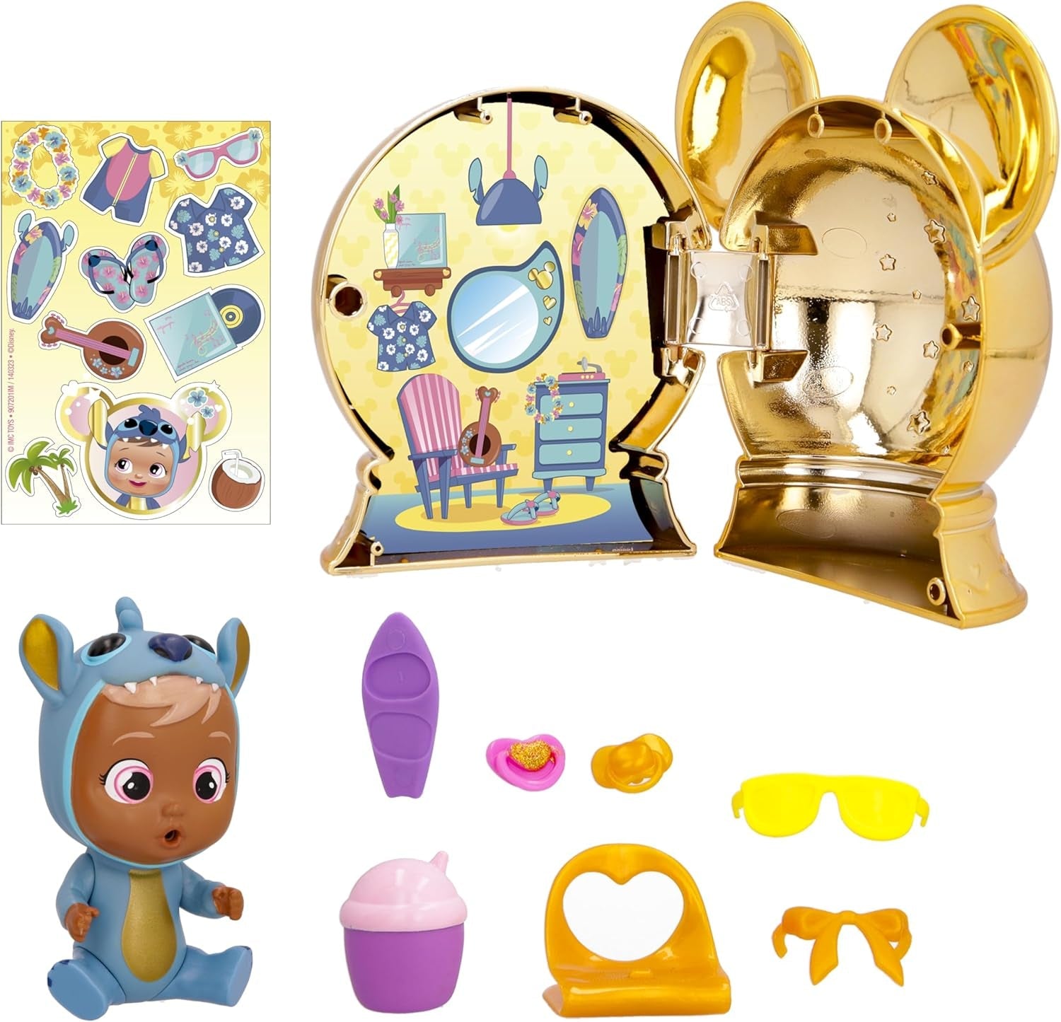 Wielokolorowa lalka Cry Babies Magic Tears 82663IM