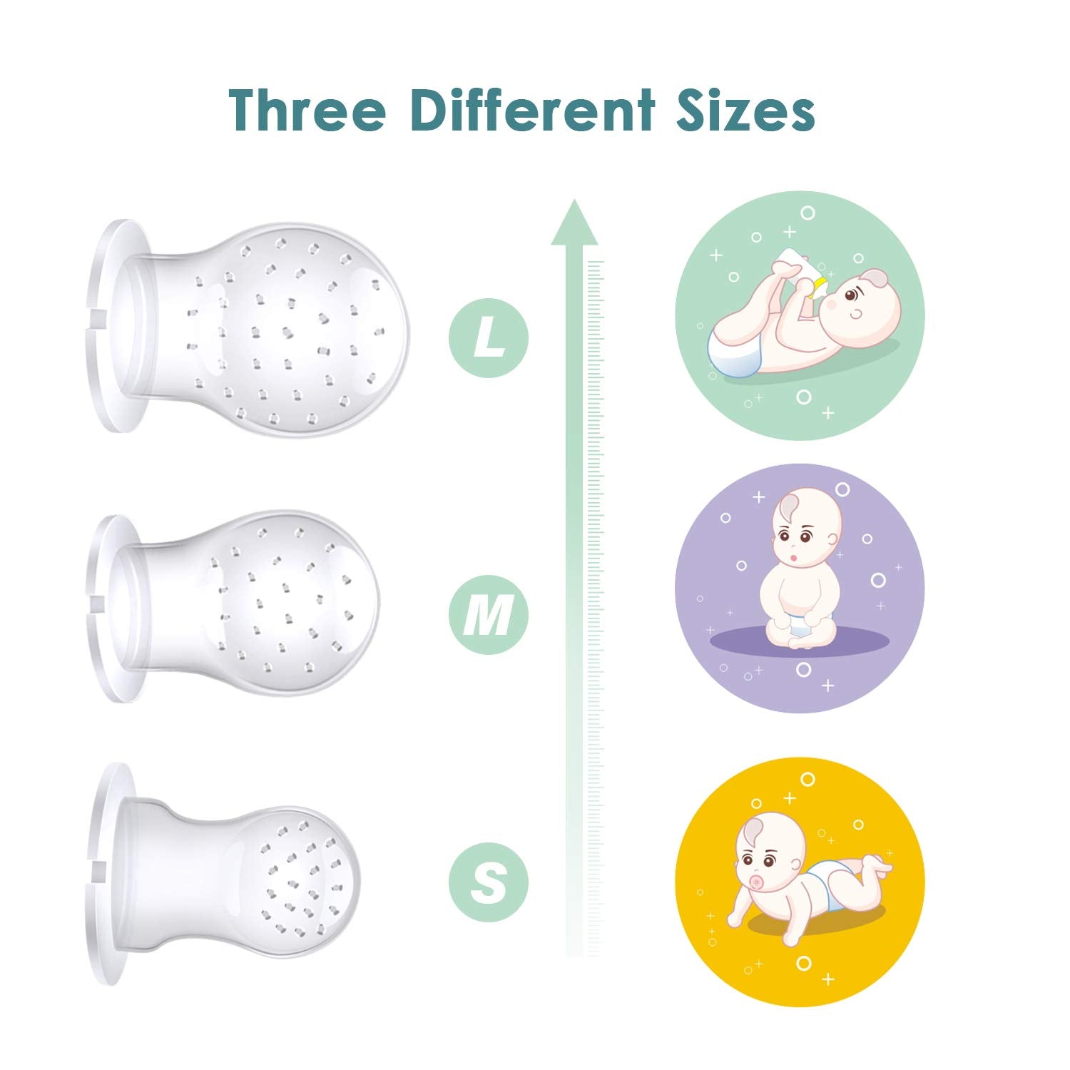 Tétine Pour Bébé/Tétine à Fruit/Tetine Grignoteuse Bebe/Tétine D'alimentation Pour Bébé - Toy de Dentition Pour Bébé, Sans BPA (opakowanie 2 szt.)