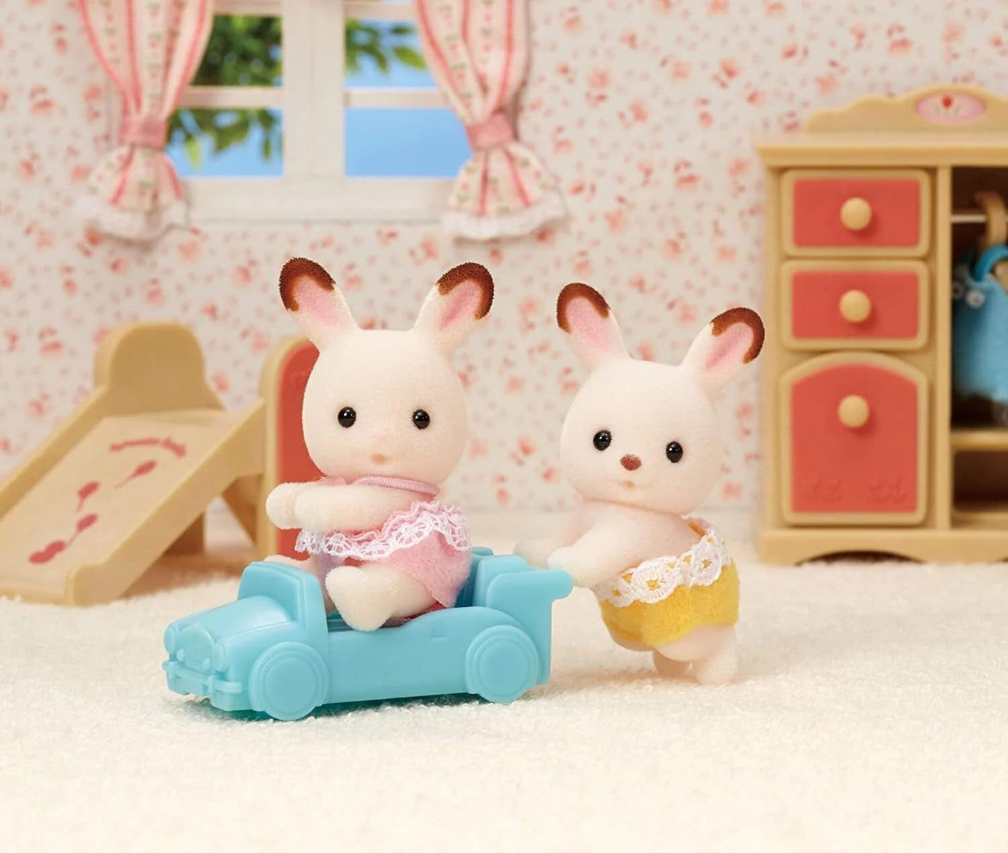 Sylvanian Families L5420 Czekoladowe bliźniaki-króliki - Naty Shop Dolls Figurki do domku dla lalek