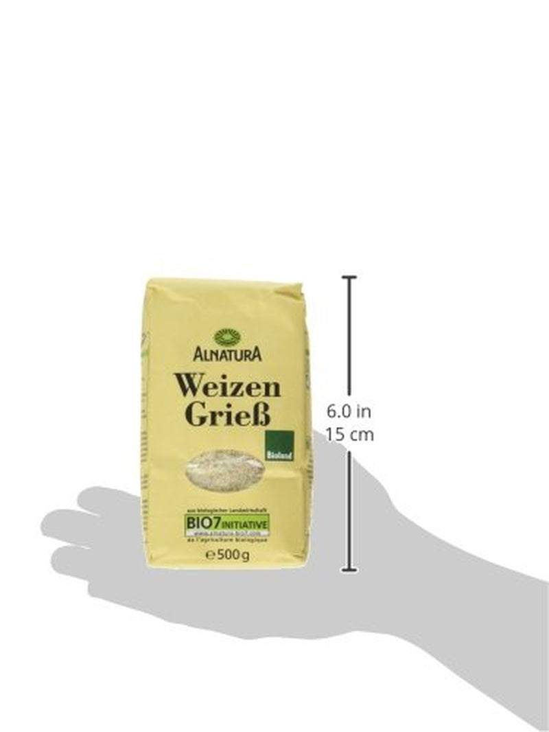 Ekologiczna semolina pszenna 500g (opakowanie może się różnić)