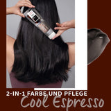 Wella Professionals Color Fresh Mask Cool Espresso - zabieg rewitalizujący i zmieniający kolor włosów - odżywczy odcień z olejkiem z awokado - do włosów czarnych i czarnych - 150 ml Naty Shop Hair Mask