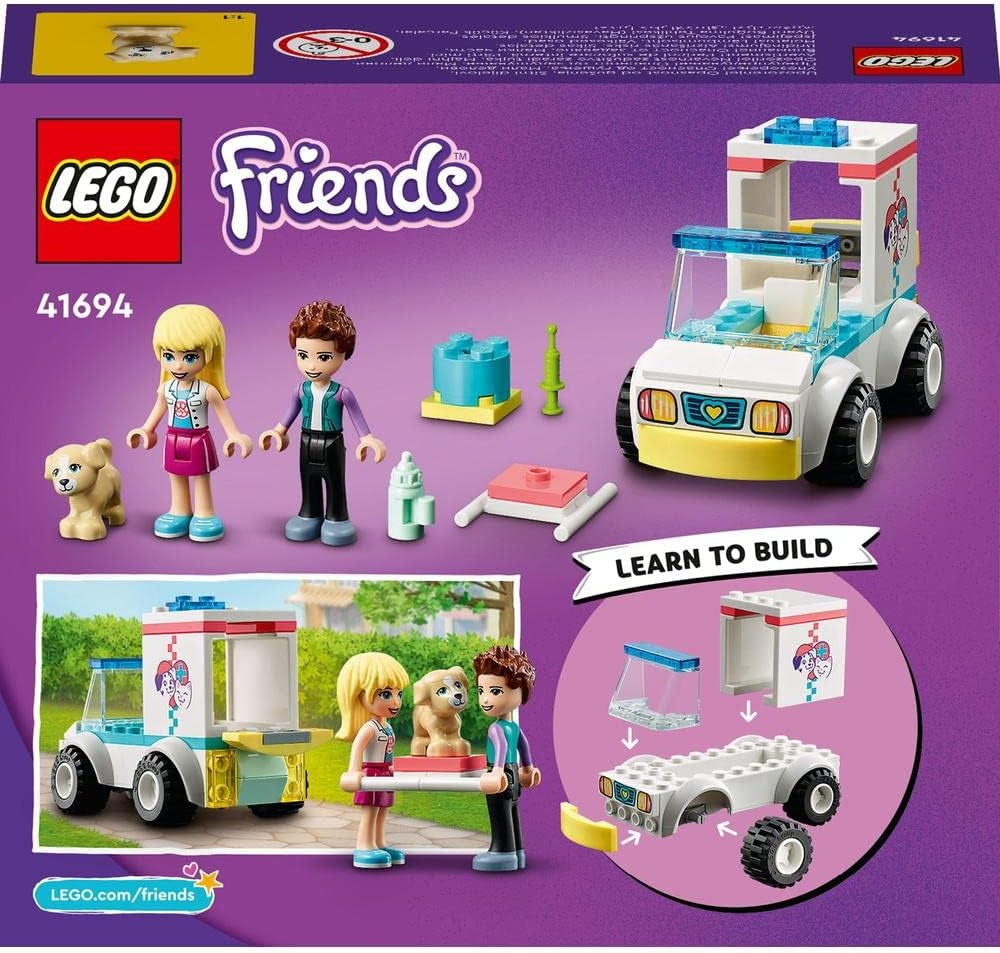 LEGO 41694 Furgonetka ratunkowa dla zwierząt Friends Zestawy konstrukcyjne w sklepie LEGO