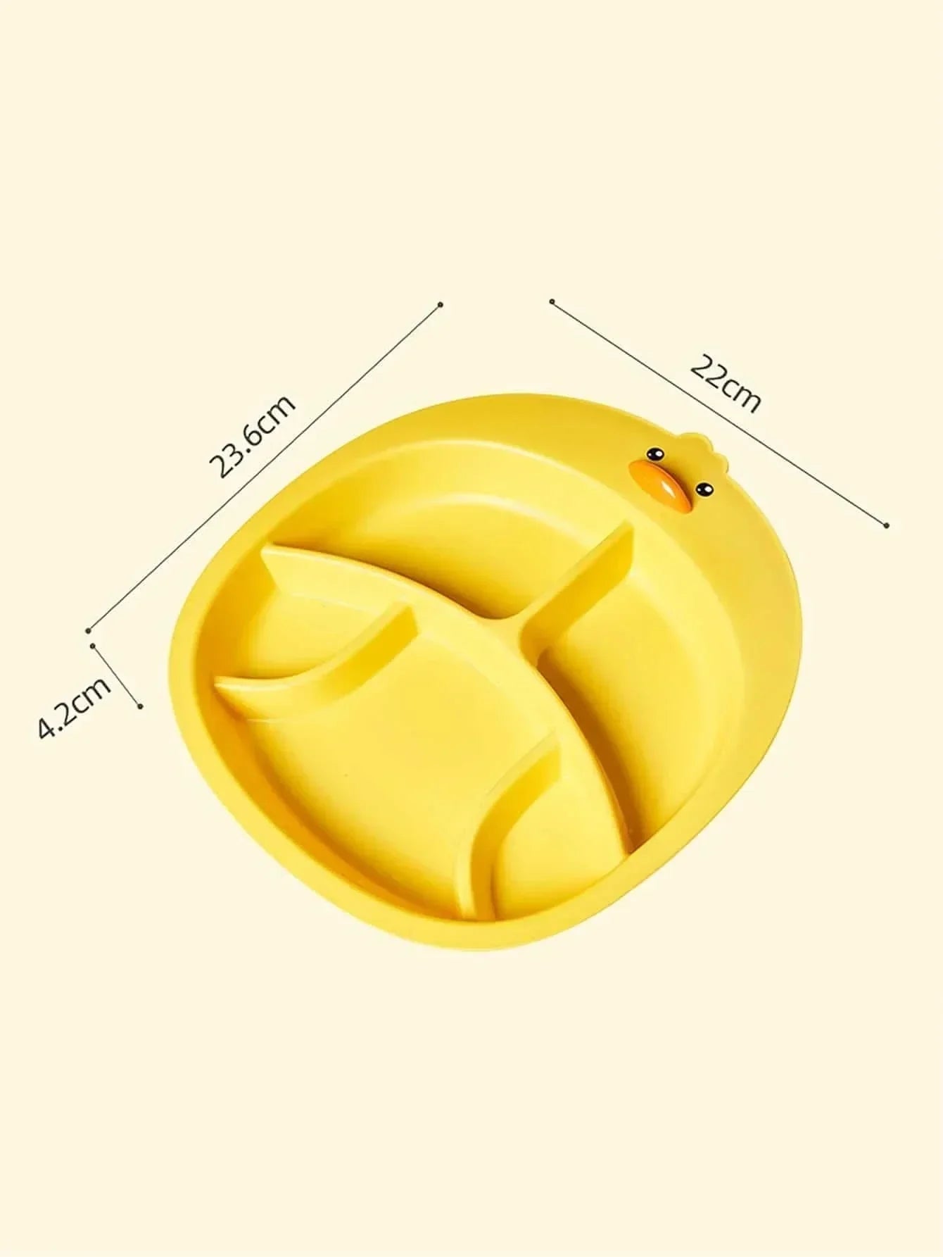 Plastikowy talerz dla dzieci Nati Shop