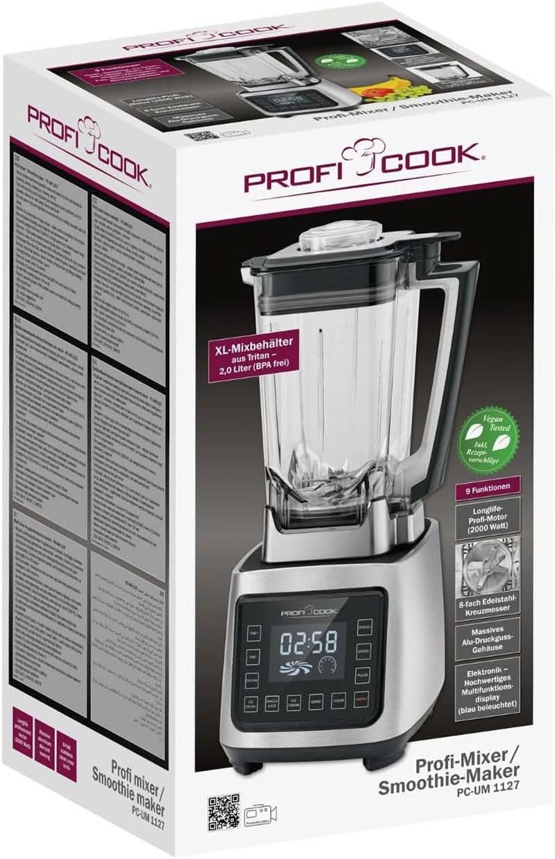 Profi Mikser/Maszyna do Smoothie PC-UM 1127 Kitchen Naty Shop
