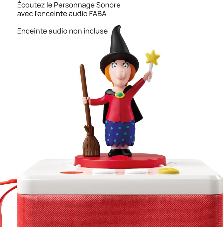 Figurka dźwiękowa Wiedźma z powietrza - bajki i opowieści dźwiękowe - zabawka, treści edukacyjne, wersja francuska, dzieci 2-4 lata Toys Bebe Naty Shop