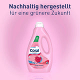 Koralowy delikatny detergent w płynie do wełny i prania delikatnego, 23 prania, 1,15 litra Proszki do prania Naty Shop