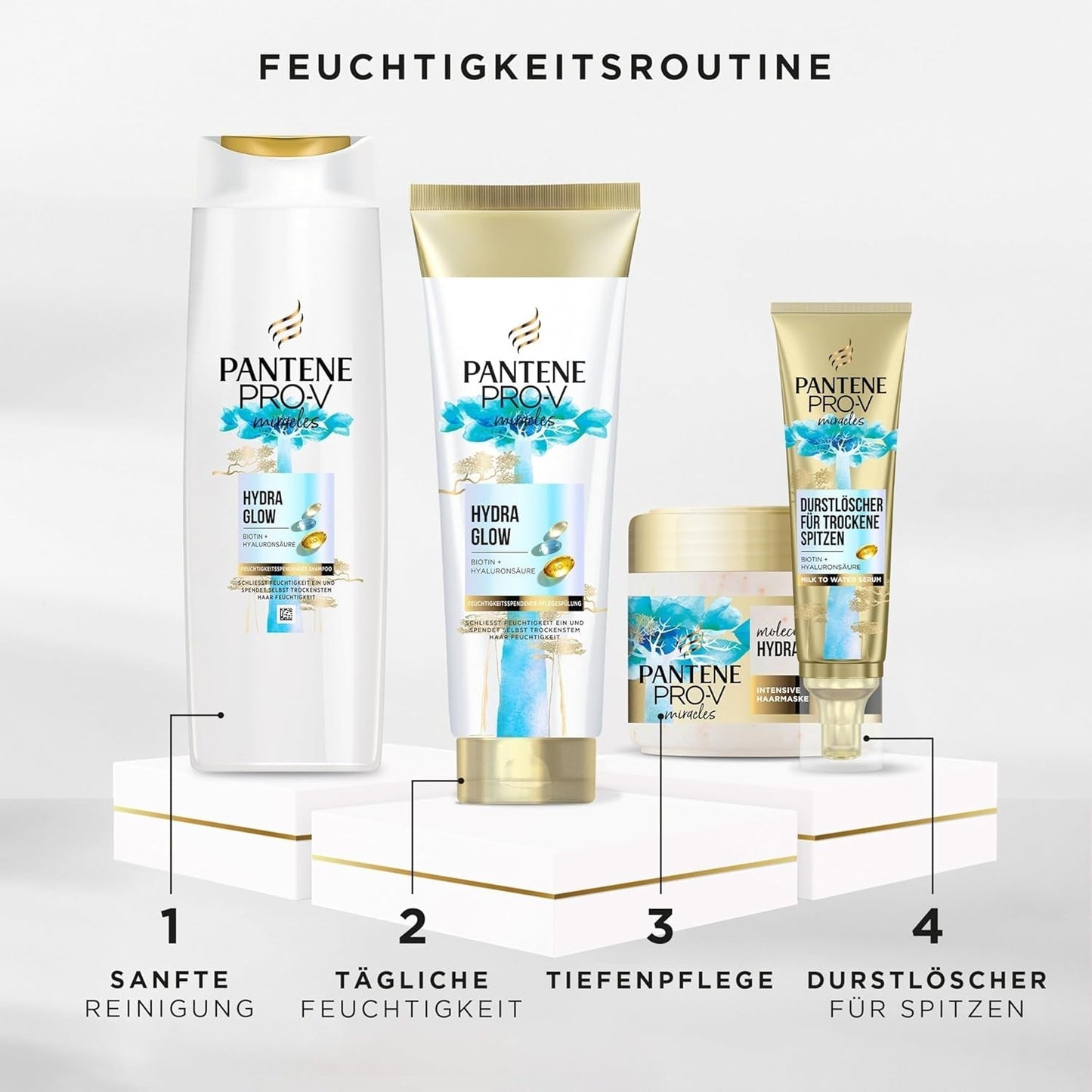 Pantene Pro-V Deep Hydration intensywna maska do włosów z biotyną 300ml. Pro-V Miracles intensywna pielęgnacja włosów suchych. Miękkie włosy już po pierwszej aplikacji. Nadaje się do codziennego użytku Naty Shop Maska do włosów