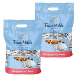 Tchibo Kaffeepads Vorratspack Maxipack, Feine Milde, 200 Stück – 2x 100 podkładek (Kaffee, łagodne mit sanften Röstaromen), nachhaltig, geeignet für Senseo Maschinen