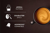 Café Royal Lungo Forte – kapsułki z kawą kompatybilną z Nespresso®, 100% Arabica, würzig, dunkle Röstung, Intensität 8/12, Rainforest Alliance, 36 kapsułek