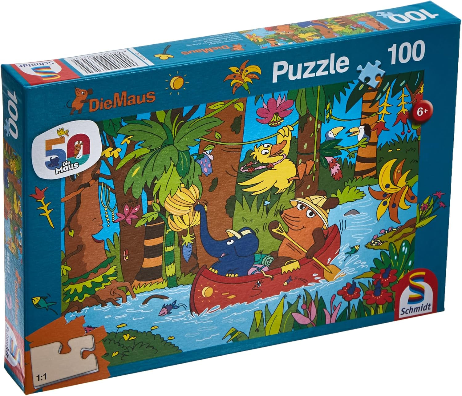 Mysz w dżungli (puzzle dla dzieci) Domyślny tytuł sklepu Naty