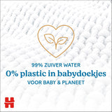 Huggies Biodegradowalne, naturalne chusteczki nawilżane dla wrażliwych dzieci, 8 x 48 chusteczek, opakowanie zbiorcze