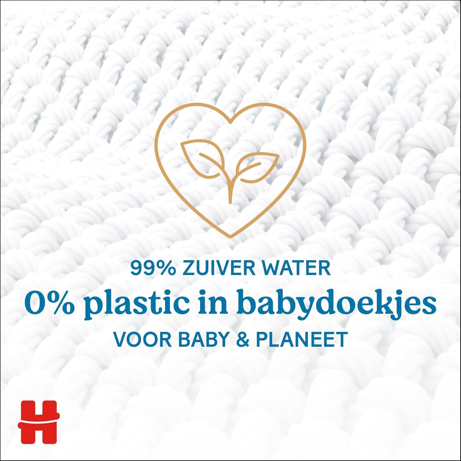 Huggies Biodegradowalne, naturalne chusteczki nawilżane dla wrażliwych dzieci, 8 x 48 chusteczek, opakowanie zbiorcze