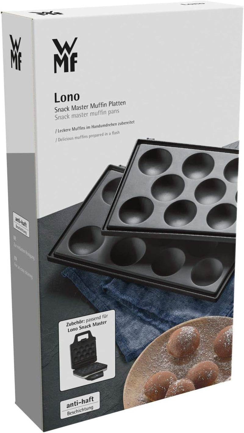 Akcesoria WMF Lono Snack Master, zestaw 2 talerzy do muffinów, z powłoką nieprzywierającą Formy i blachy do pieczenia Naty Shop