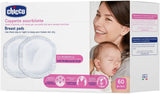 Chicco Naturalfeeling Tampony antybakteryjne, 60 szt. Jedzenie i akcesoria do karmienia piersią Sklep Bebe Naty