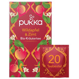 Pukka | Mieszanka organicznych herbat smakowych „Vanilla Chai” | Cynamon, imbir i wanilia | Herbata na poczęstunek z naturalną słodyczą | Opakowanie 1 | 20 torebek herbaty