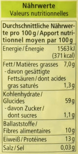 Duże organiczne płatki owsiane, 500g