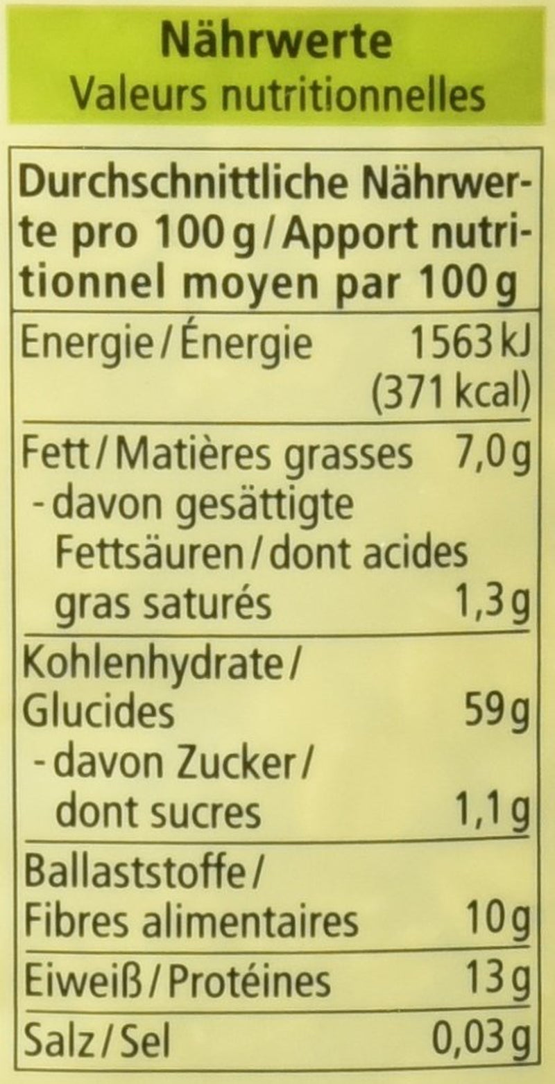Duże organiczne płatki owsiane, 500g