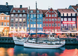 Ravensburger Puzzle skandynawskie miejsca 12000111 - Kopenhaga, Dania - 1000-elementowe puzzle dla dorosłych i dzieci powyżej 14. roku życia Naty Shop Scenic Puzzle