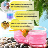 Kicofood, brokat jadalny, 5 gramów, różne kolory Sklep Glitter Naty