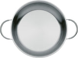 Forma do serwowania/smażenia WMF Profi 28 cm indukcyjna, patelnia ze stali nierdzewnej Cromargan, garnki i patelnie bez pokrywki Naty Shop