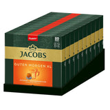Jacobs Kaffeekapseln Guten Morgen XL Intense, Intensität 8/12, 10 x 20 Getränke, kompatybilny z Nespresso* Kaffee Kapseln, 200 Kapseln