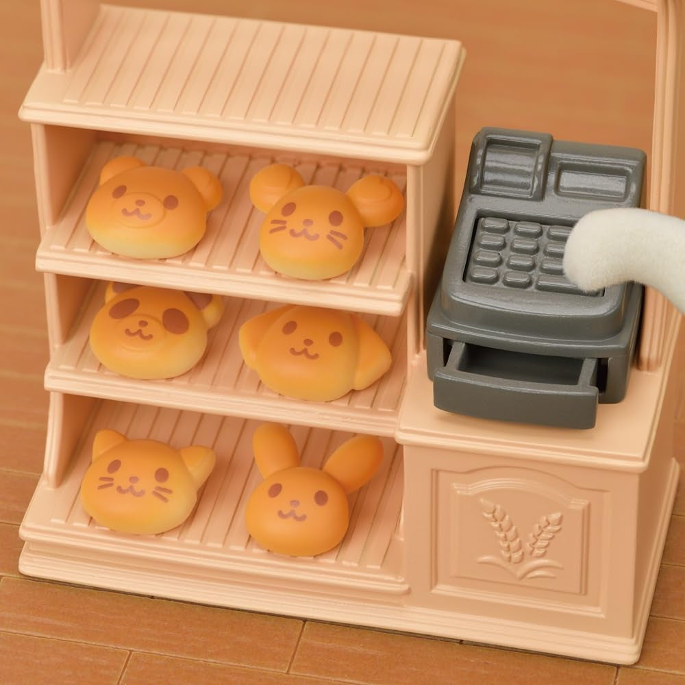 Sylvanian Families 5536 Zestaw z domkiem dla lalek — piekarnią — zestaw z domkiem dla lalek