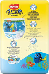 Pieluszki do pływania Huggies Little Swimmers, rozmiar 3-4, 12 szt., 7-15 kg