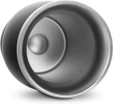 Zestaw do herbaty Mate Bio ● 3 zestawy Mate + 2 filiżanki Mate ze stali nierdzewnej o podwójnych ściankach + 2 Bombille + Instrukcja parzenia (czarna)