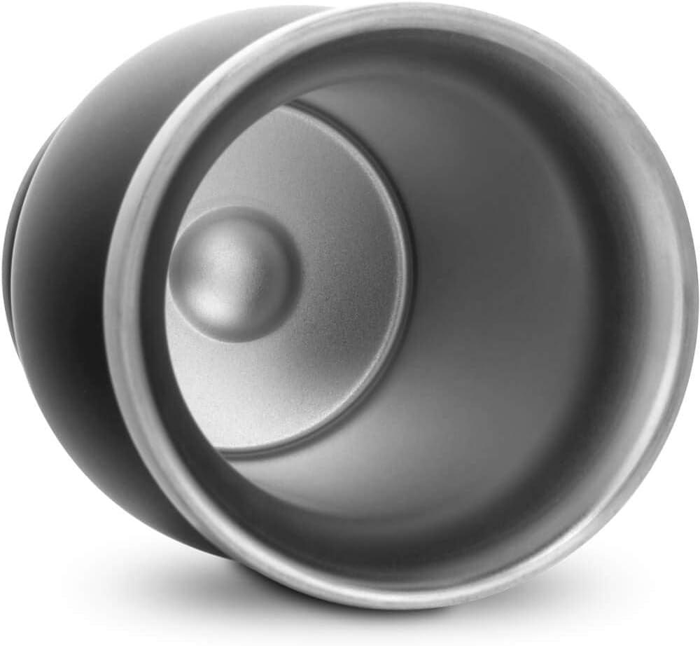 Zestaw do herbaty Mate Bio ● 3 zestawy Mate + 2 filiżanki Mate ze stali nierdzewnej o podwójnych ściankach + 2 Bombille + Instrukcja parzenia (czarna)