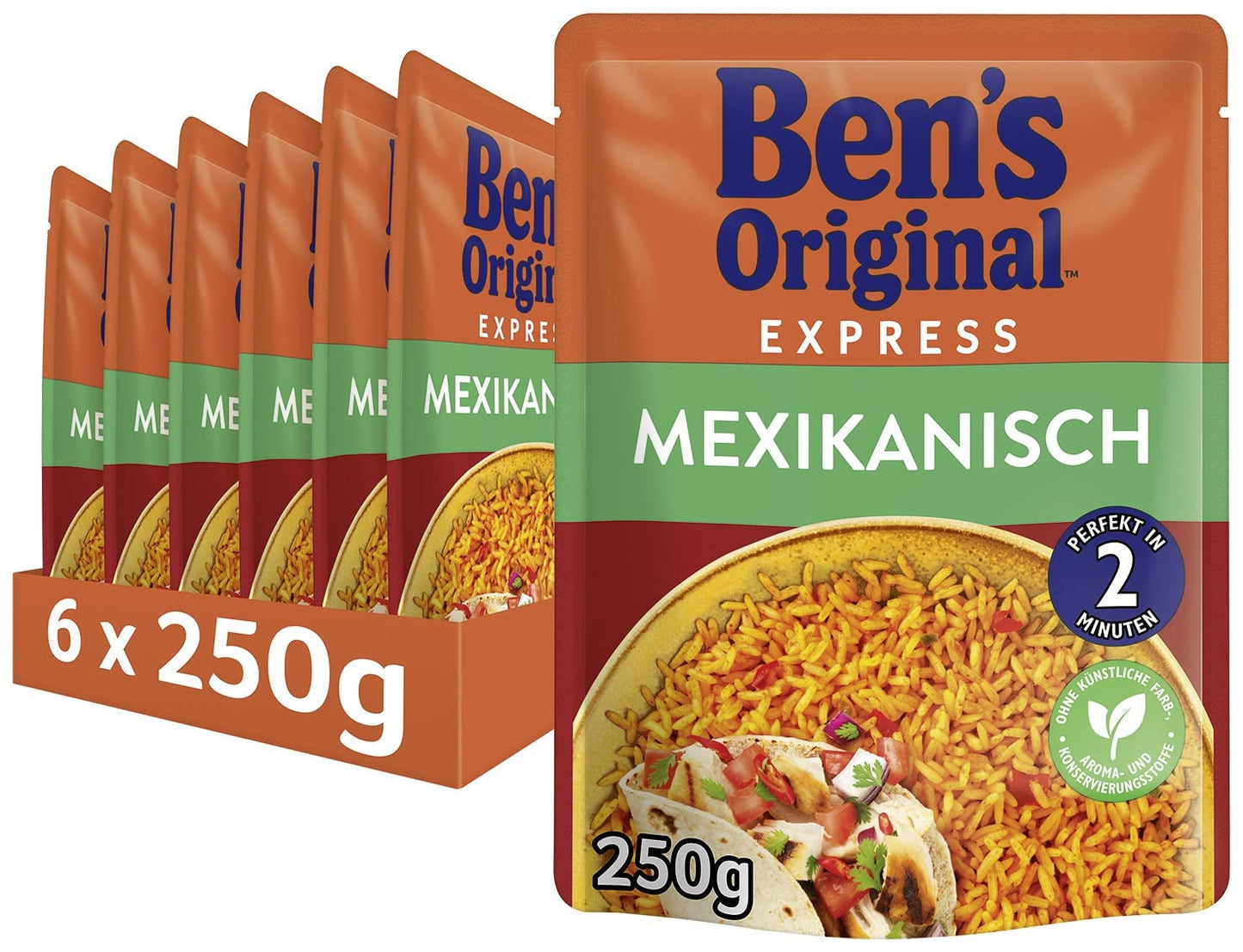 BEN'S ORIGINAL™ Meksykański ryż ekspresowy 6 x 220g