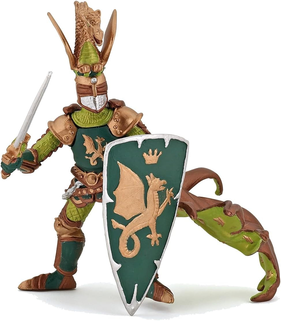 Papo 39922 Medieval Dragon Master Weapon-figurka fantasy, wielokolorowe figurki Naty Shop domyślny tytuł