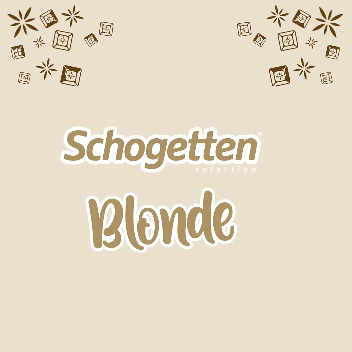 Schogetten Blonde Pure I biała czekolada z karmelem I 100 g I porcjowana pojedynczo (opakowanie 2 szt.)