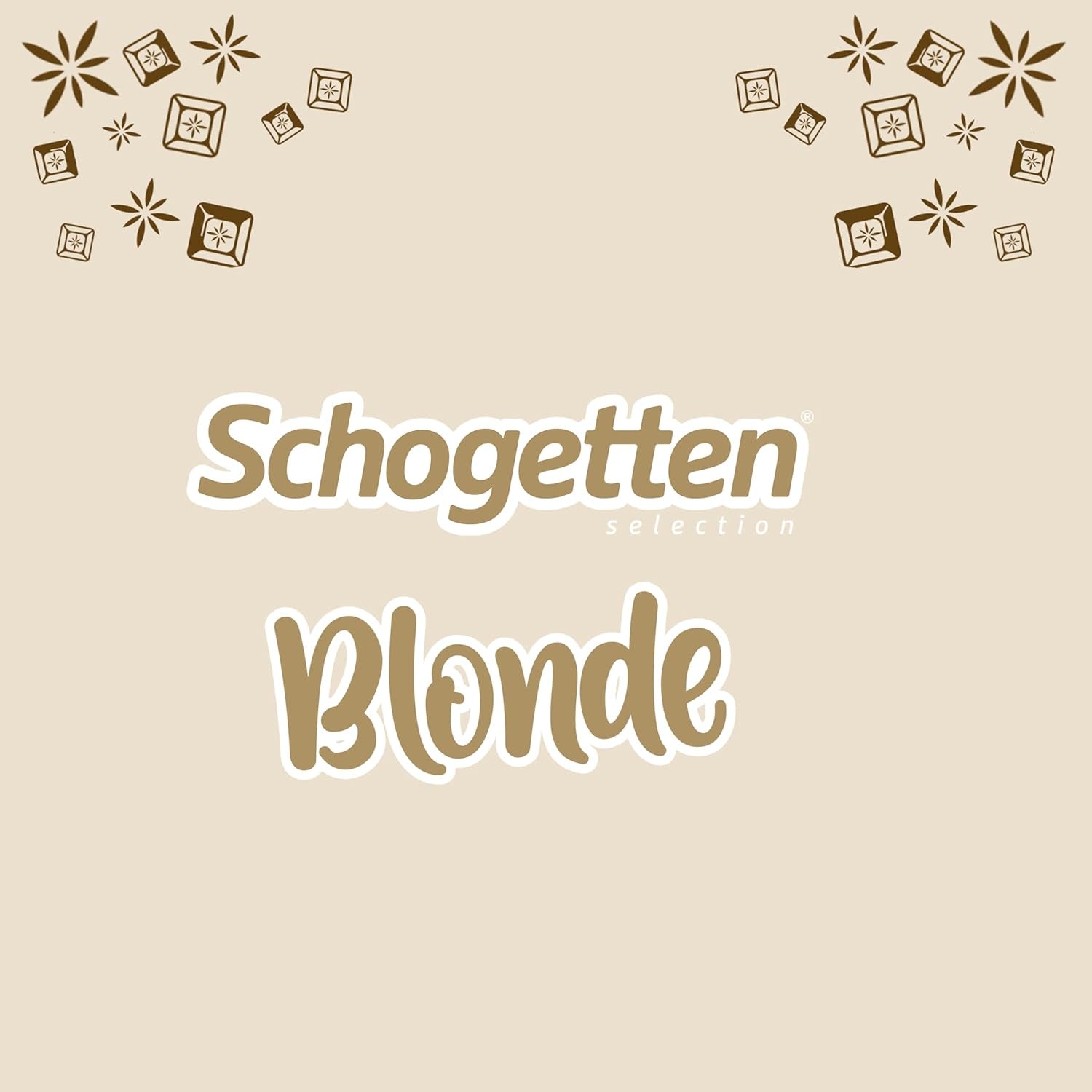 Schogetten Blonde Pure I biała czekolada z karmelem I 100 g I porcjowana pojedynczo (opakowanie 2 szt.)