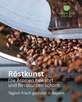 Kawa - Aricha I 100% Arabica I Kawa ziarnista 250g I Idealna do ekspresów automatycznych, kawy filtrowanej i french pressu o aromatach owocowych I Lekko palona