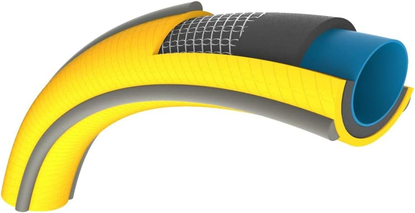 HOZELOCK - Wąż Tricoflex Ultraflex Ø 12,5 mm (1/2") 10 M: Odporny na warunki atmosferyczne, elastyczny wąż ogrodowy zapobiegający skręcaniu i skręcaniu, wykonany w 40% z PVC pochodzącego z recyklingu [117000]