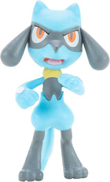 Zestaw figurek Pokemon 8 Pack - figurka 5-11 cm - Garchomp, Pikachu, Eevee, Lucario, Riolu, Munchlax, Glaceon i Leafeon - Nowość 2023 - Oficjalne figurki zabawkowe Naty Shop