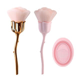 2 Blumen-Pojemniki na makijaż, 1 Waschschüssel, Nail-Art-Staubpinsel, Pojemniki na podkład do makijażu, Nail-Art-Make-Up-Pinsels-Zubehör