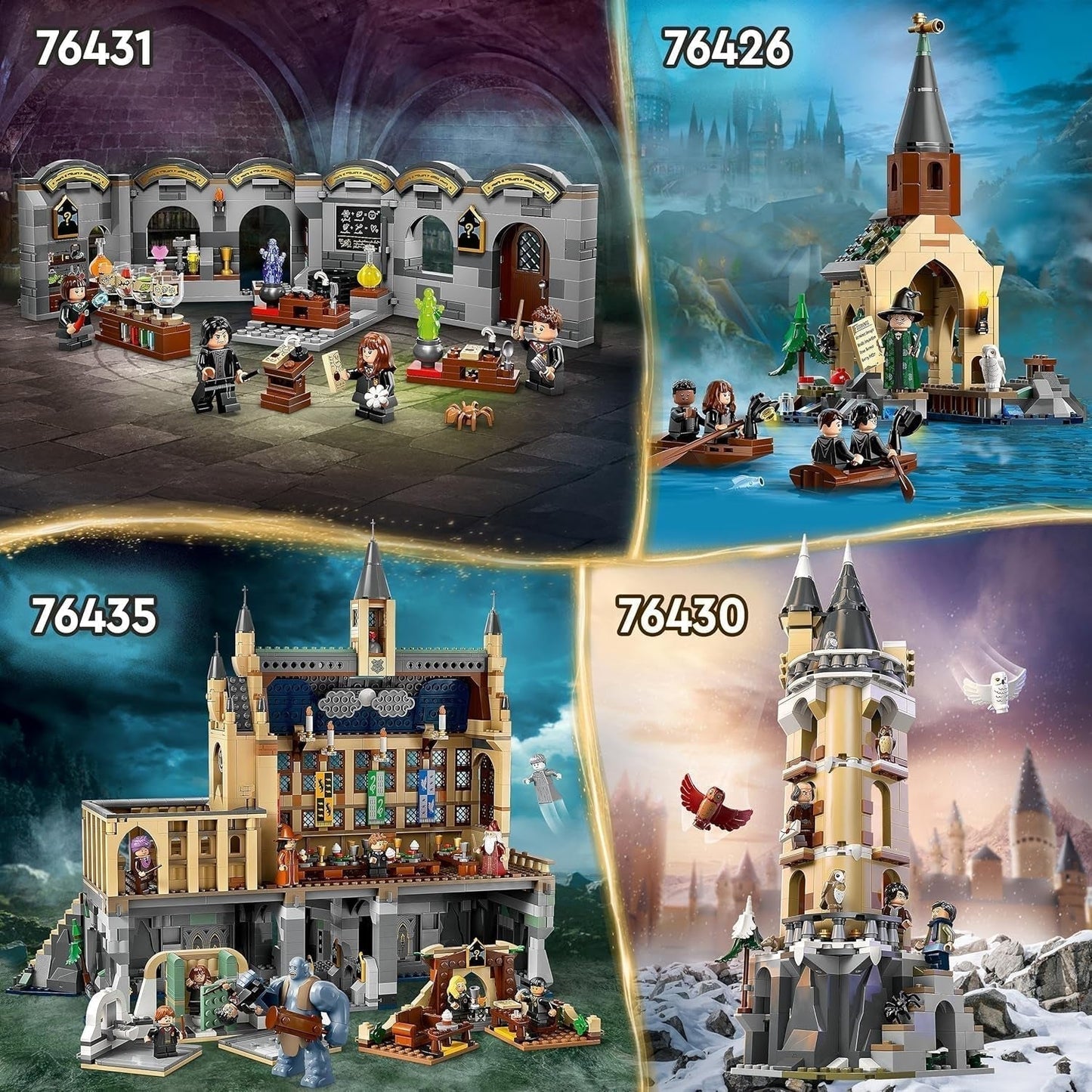 LEGO Harry Potter Aragog w Zakazanym Lesie, zestaw Spider Fantasy, mityczne stworzenie, 2 minifigurki, magiczny prezent dla chłopców, dziewcząt i fanów w wieku od 7 lat 76434 Zestawy do budowania Besuche den LEGO-Store