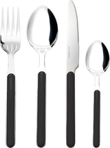 Zestaw Besteck Delice 16-Teilig Schwarz Kitchen Naty Shop
