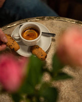 Espresso N°10 od Coffee858 - Mocna i pikantna mieszanka espresso, składająca się z 70% ziaren Arabiki z Brazylii i 30% Robusty (1000g)