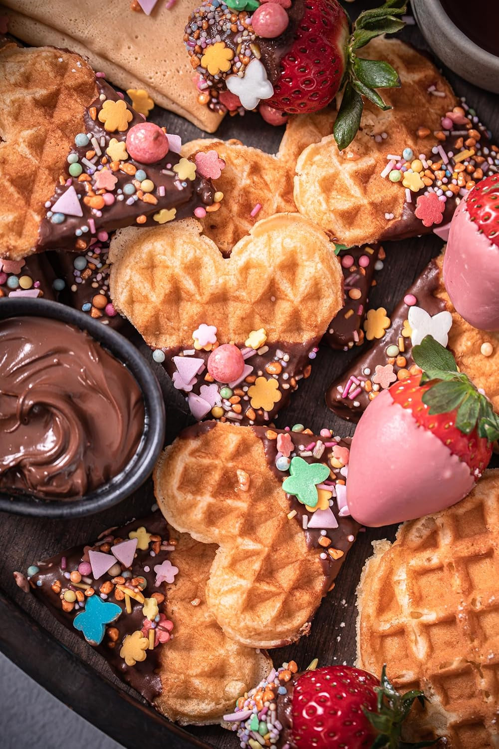 RUF Waffel-Mix, Großpackung, Grundmischung Zur Herstellung Von Waffeln Im Waffeleisen, Für Großküchen, Kantinen, Hotels Und Restaurants, 1 X 2500G Mieszanka do pieczenia i gotowania Naty Shop