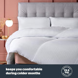 Kolekcja hotelowa Silentnight Duvet, 13,5 tog, poliester, biały, Super King Kołdry i kołdry Naty Shop