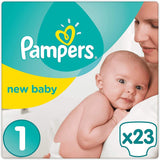 Pampers Premium Protection New Baby pieluchy, rozmiar 1 (noworodek), 22 sztuki